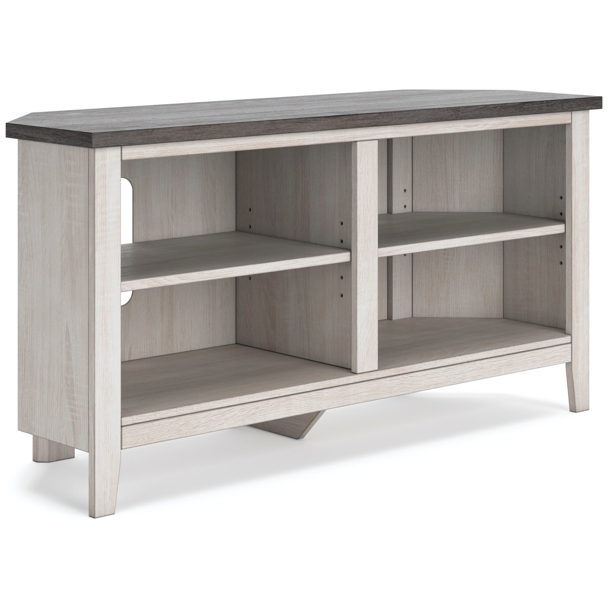 Dorrinson Corner TV Stand - Adams Furniture