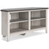 Dorrinson Corner TV Stand - Adams Furniture