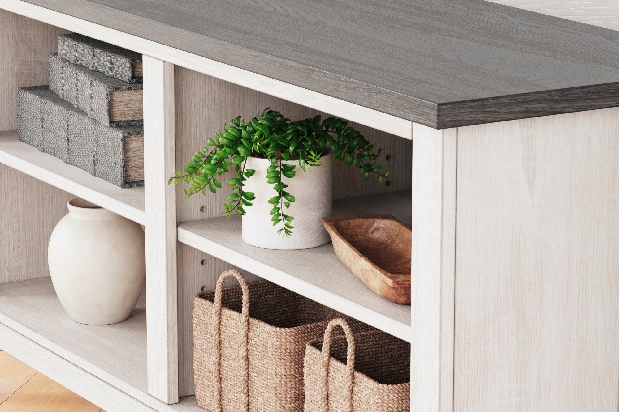 Dorrinson Corner TV Stand - Adams Furniture