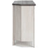 Dorrinson Corner TV Stand with Electric Fireplace - Adams Furniture