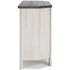 Dorrinson Corner TV Stand with Electric Fireplace - Adams Furniture