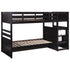 Elliott Twin Over Twin Stairway Bunk Bed Cappuccino