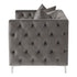 Phoebe Tufted Tuxedo Arms Sofa Urban Bronze