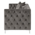 Phoebe Tufted Tuxedo Arms Sofa Urban Bronze