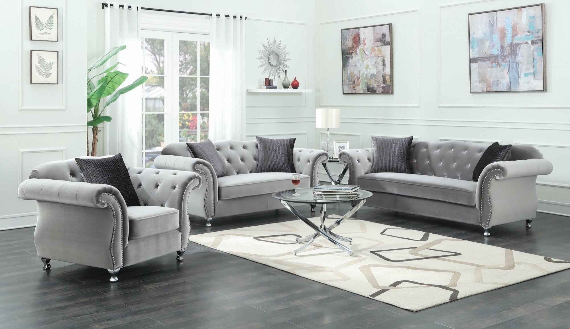Frostine Living Room Set - Adams Furniture