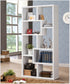 Theo 10-shelf Bookcase White