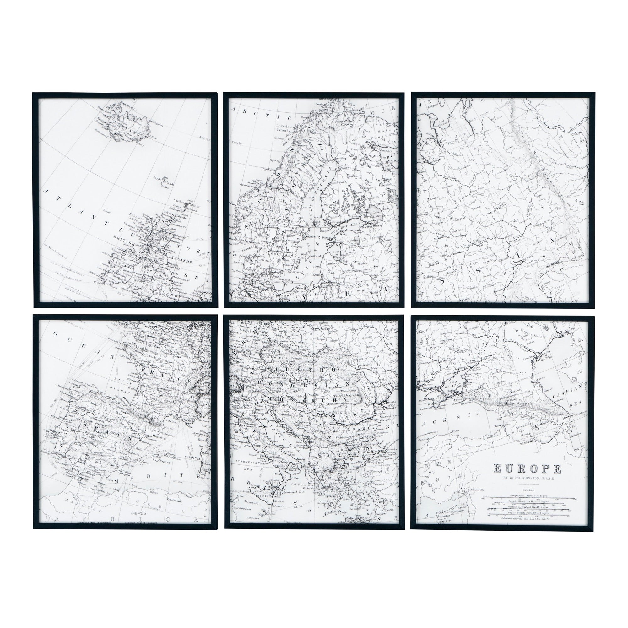 Avanworth Wall Art (Set of 6)