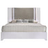 Aspen King 3 Piece White Bedroom Set with LED Light