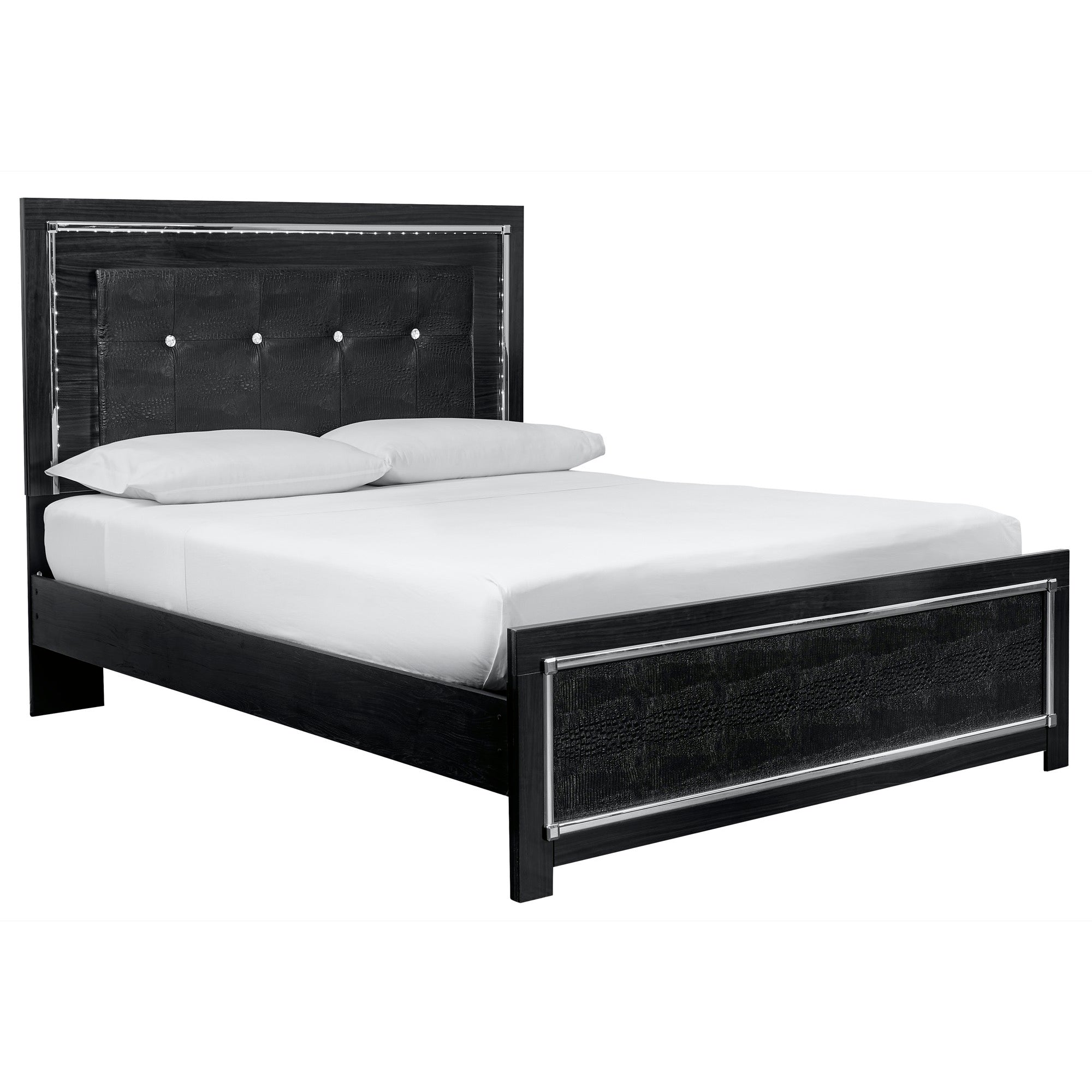 Kaydell King Bed with LED Lights