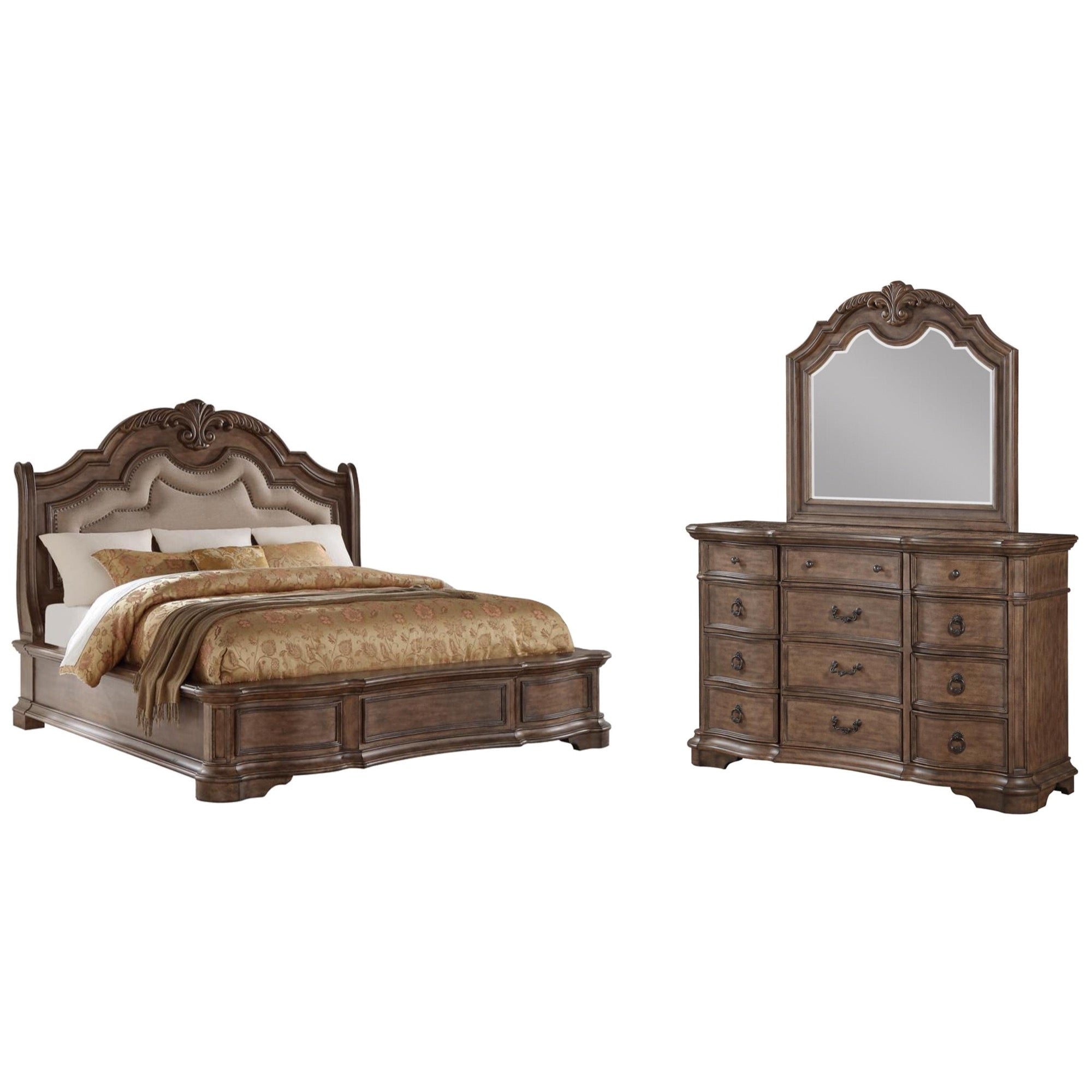 Tulsa Queen 3 Piece Bedroom Set