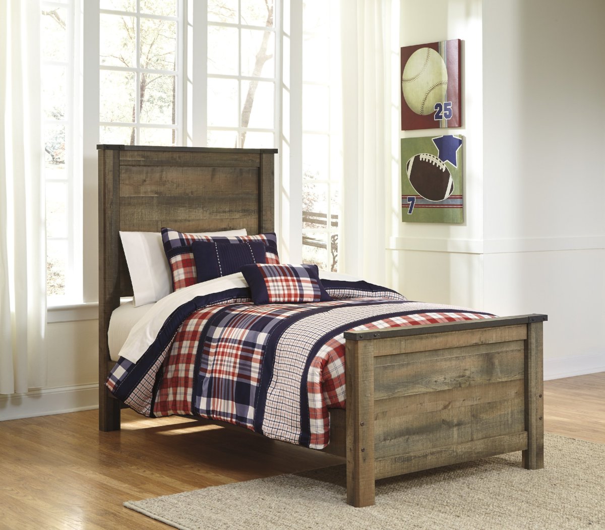 Trinell Panel Bed, Kids Bedroom, Ashley Furniture - Adams Furniture