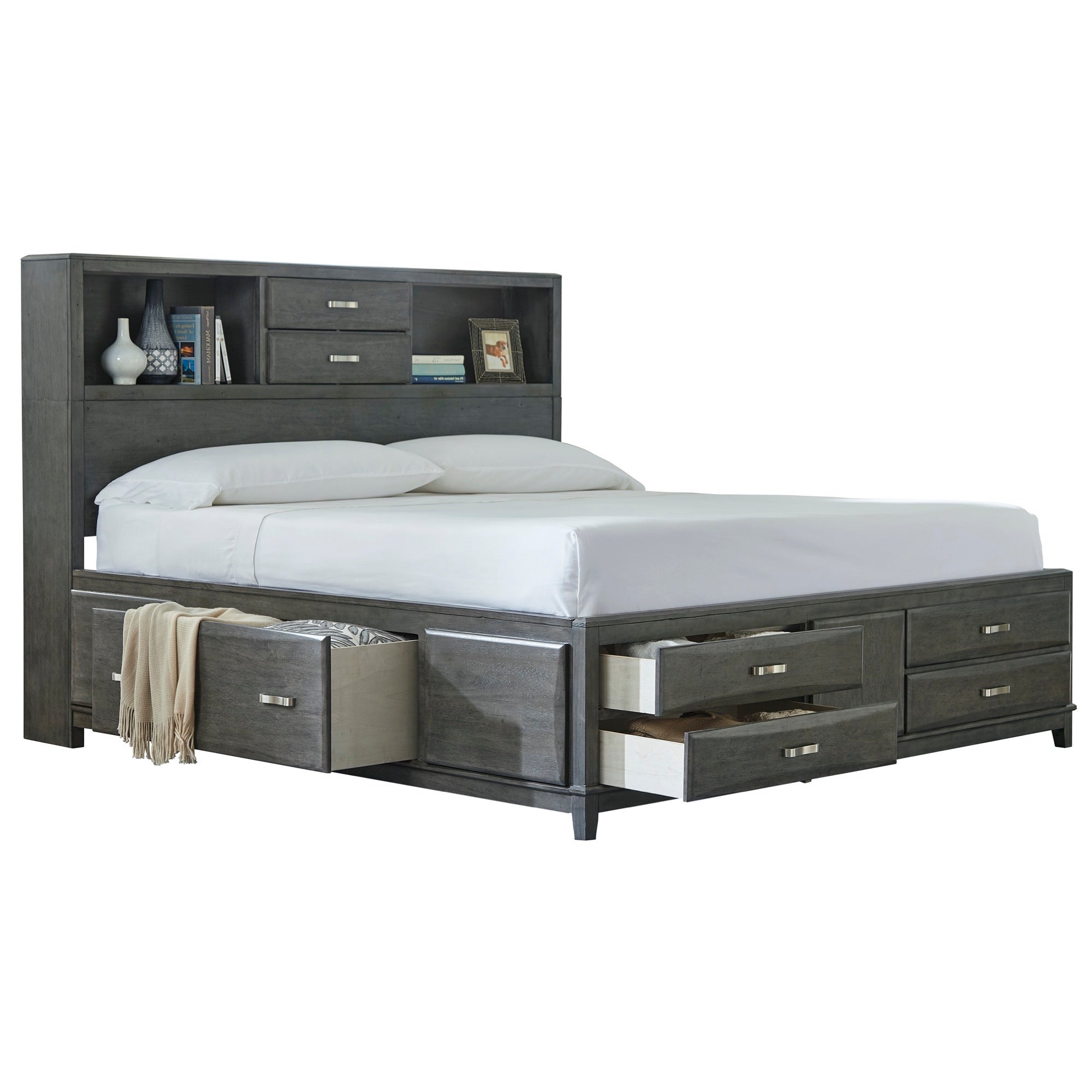 Caitbrook King Storage Bed