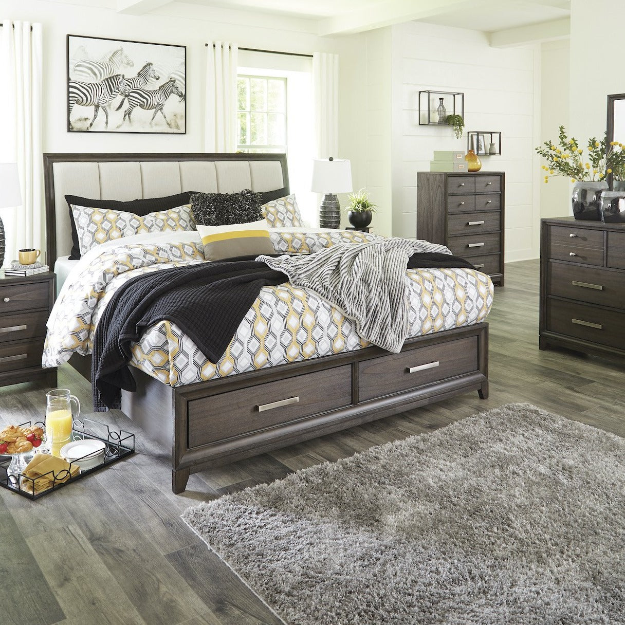Brueban Storage Bedroom Set, Bedroom Set, Ashley Furniture - Adams Furniture