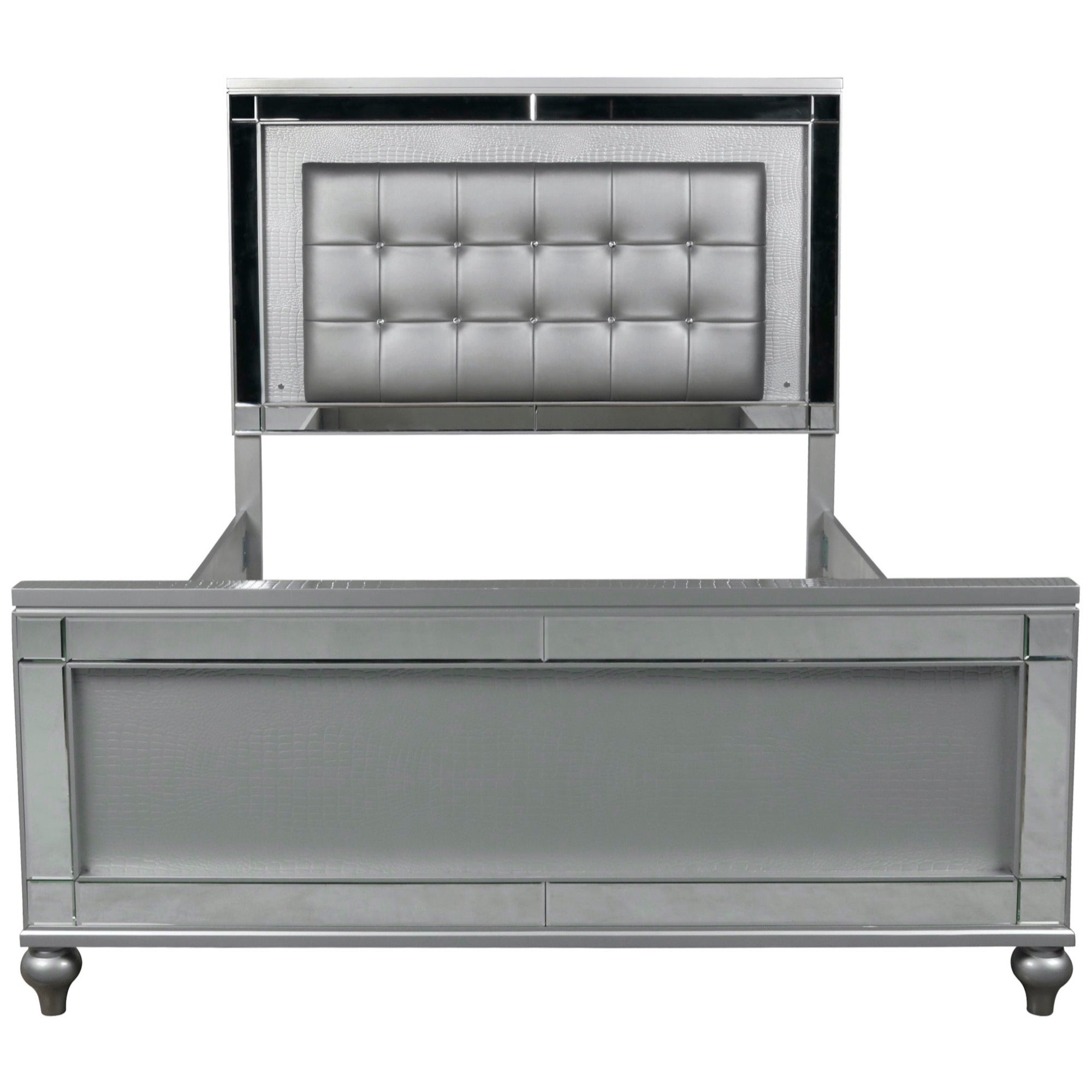 Valentino Queen Bed with Lighted Headboard