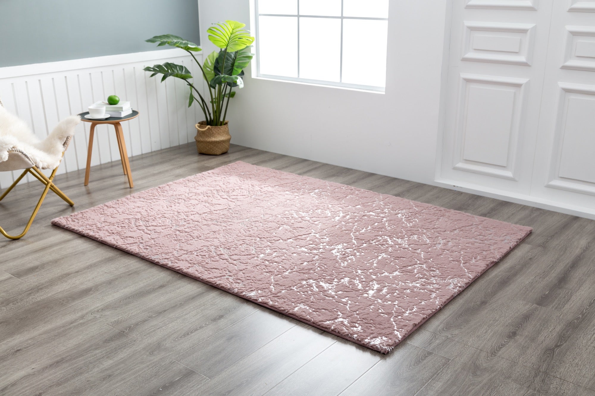 Chryso 5x7 Pink Area Rug