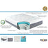 Cool Sleep Extra Plush 13" Gel Foam Queen Mattress - Adams Furniture
