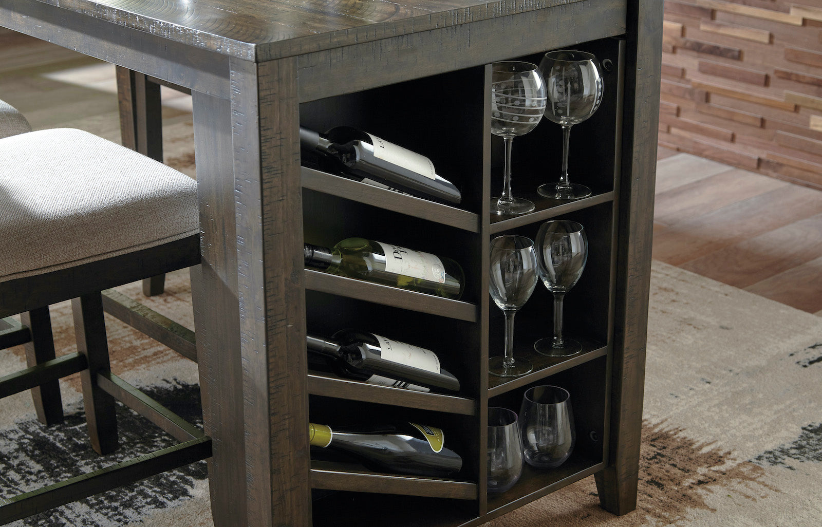 Rokane Counter Table with Storage