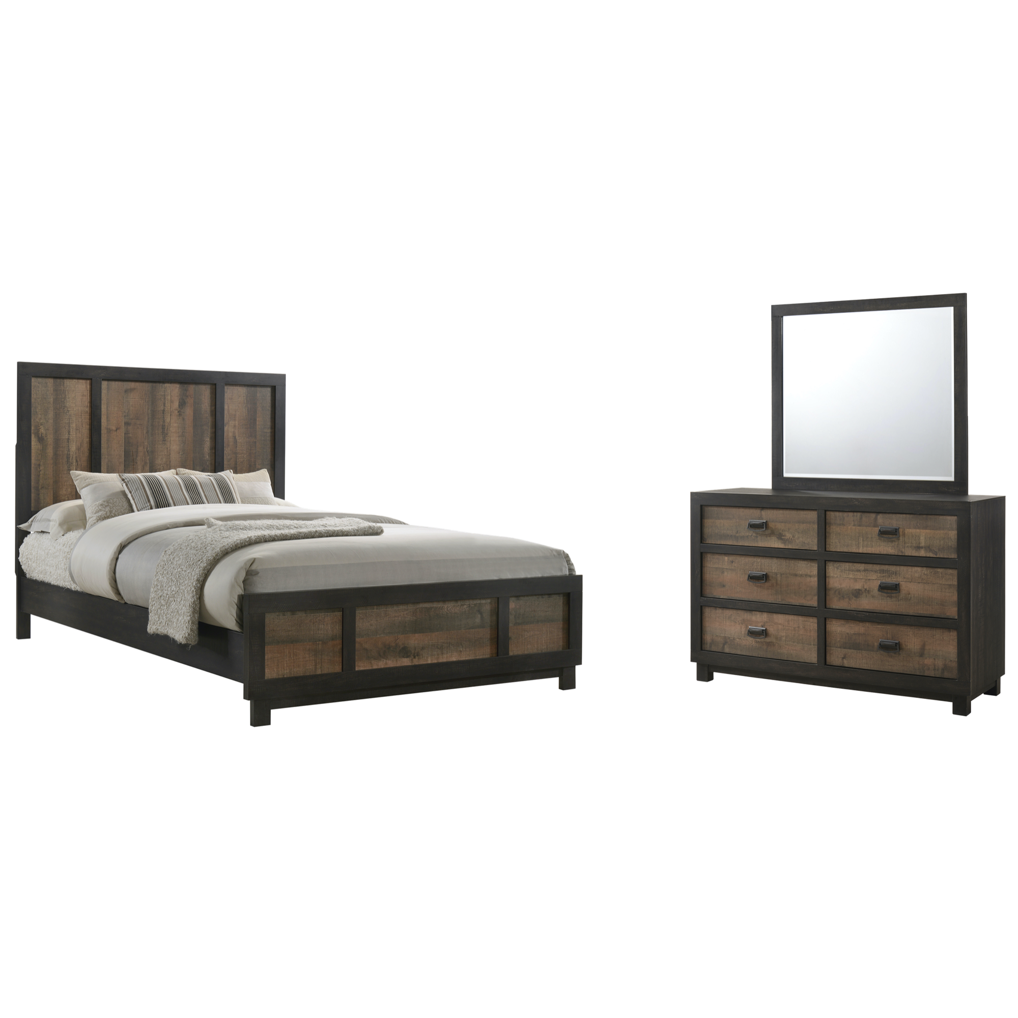 Harlington Queen 3 Piece Bedroom Set - Adams Furniture