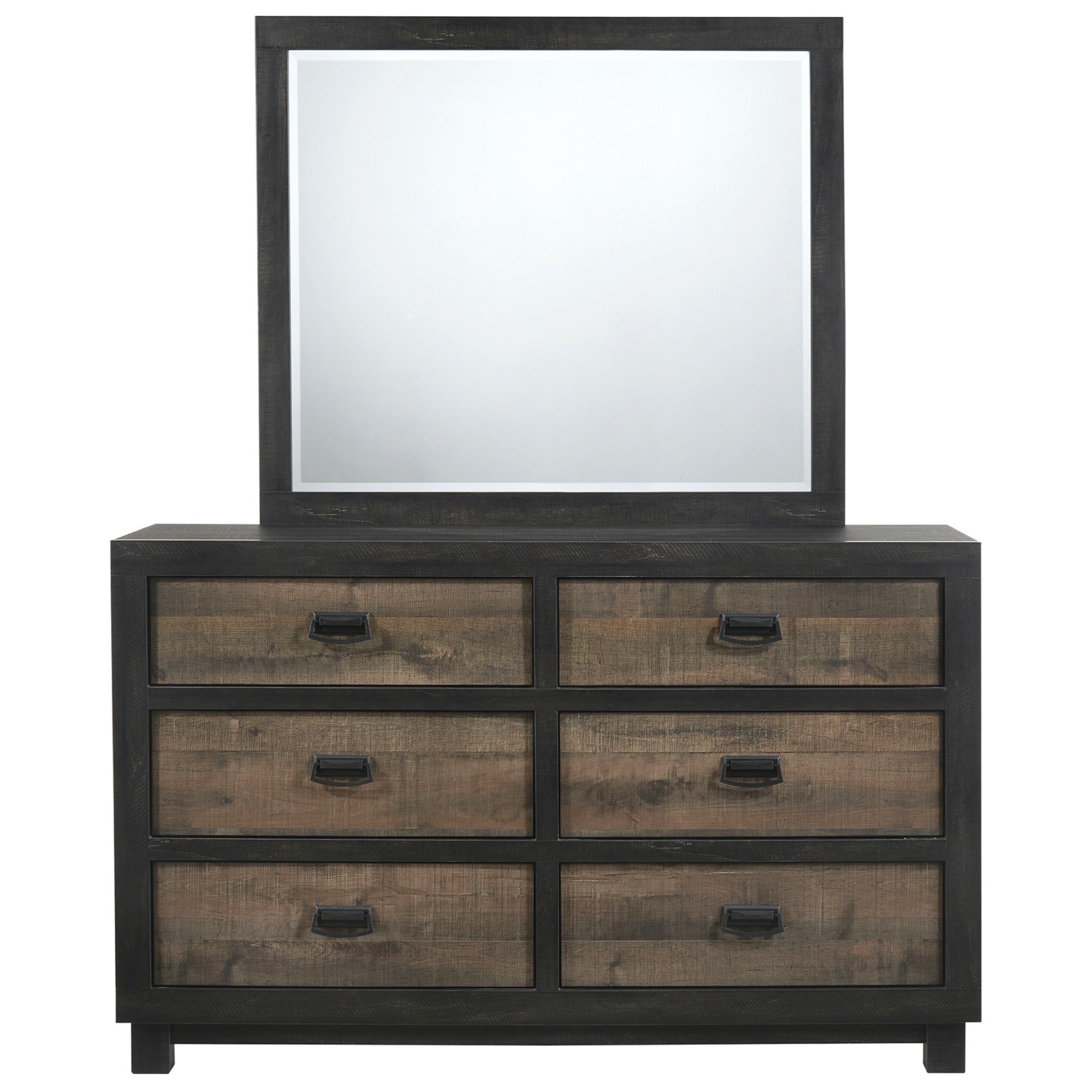 Harlington Dresser & Mirror - Adams Furniture