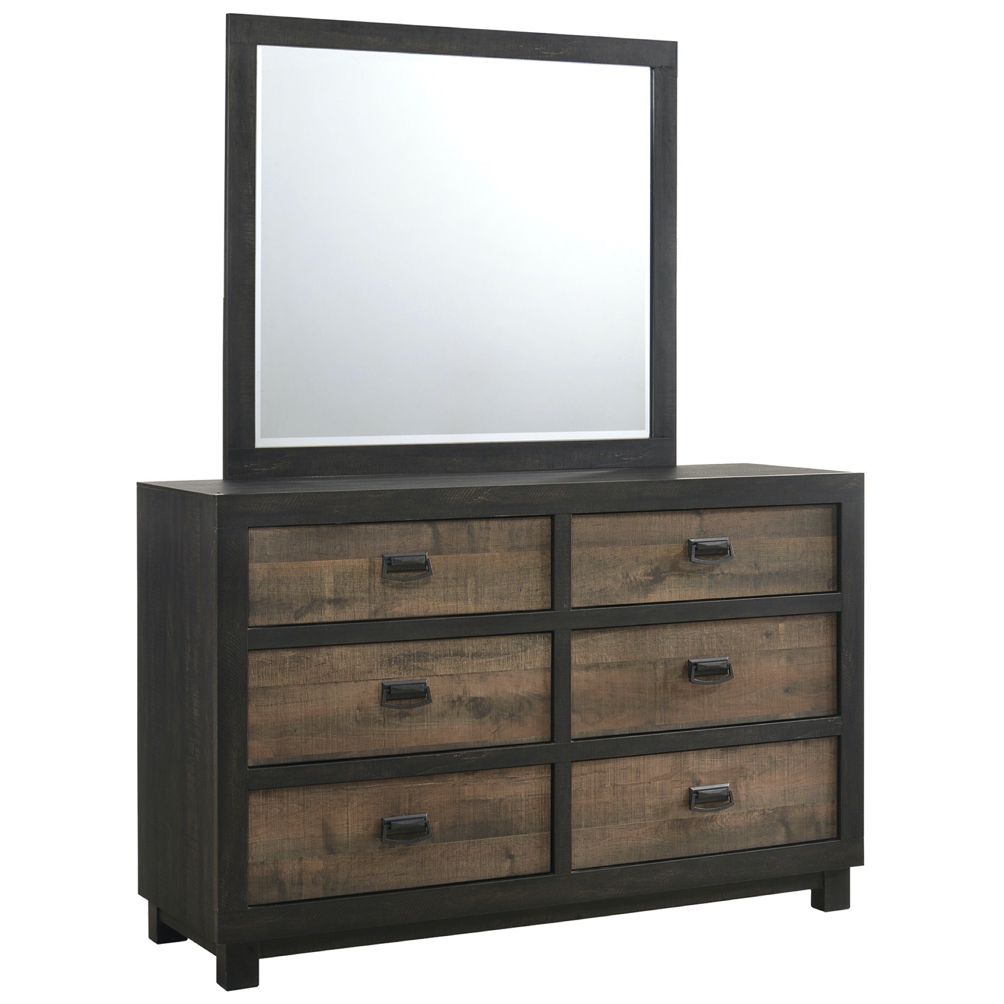 Harlington Dresser & Mirror - Adams Furniture
