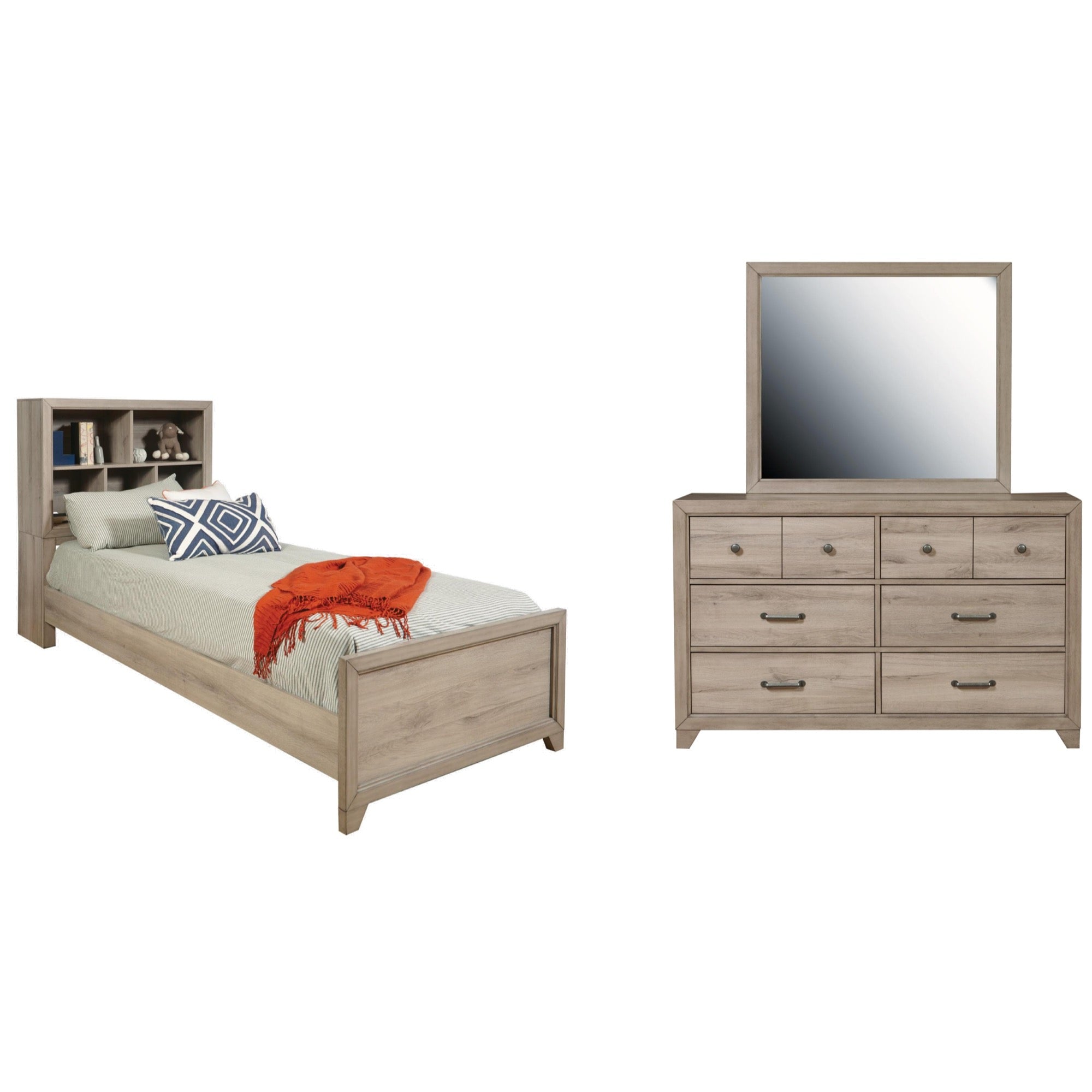 River Creek Twin 3 Piece Bedroom Set With Trundle