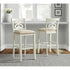 Stone 30" Bar Scroll Back Stool (Set of 2)