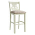 Stone 30" Bar Scroll Back Stool (Set of 2)