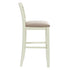 Stone 30" Bar Scroll Back Stool (Set of 2)
