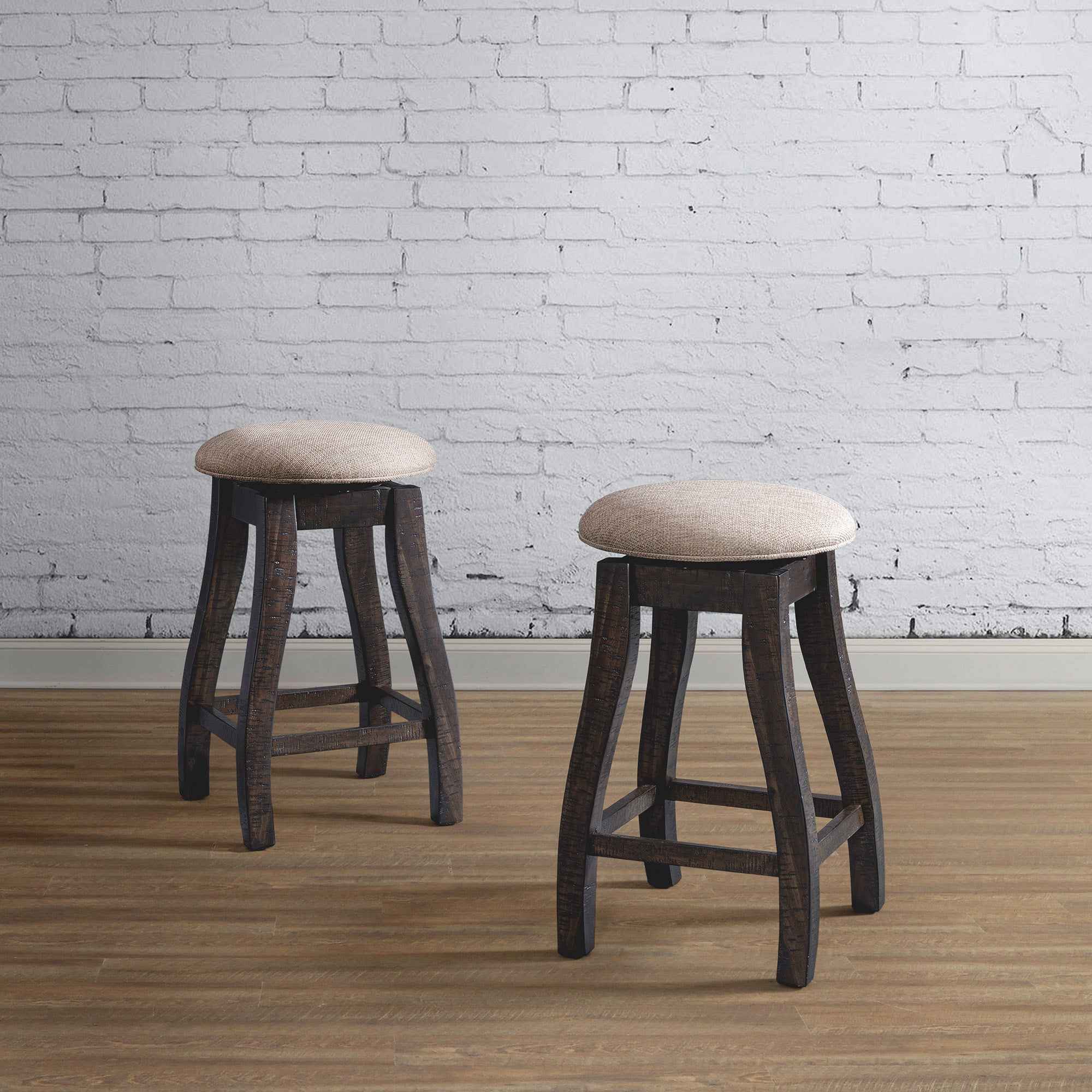 Stone 24" Counter Swivel Stool (Set of 2)