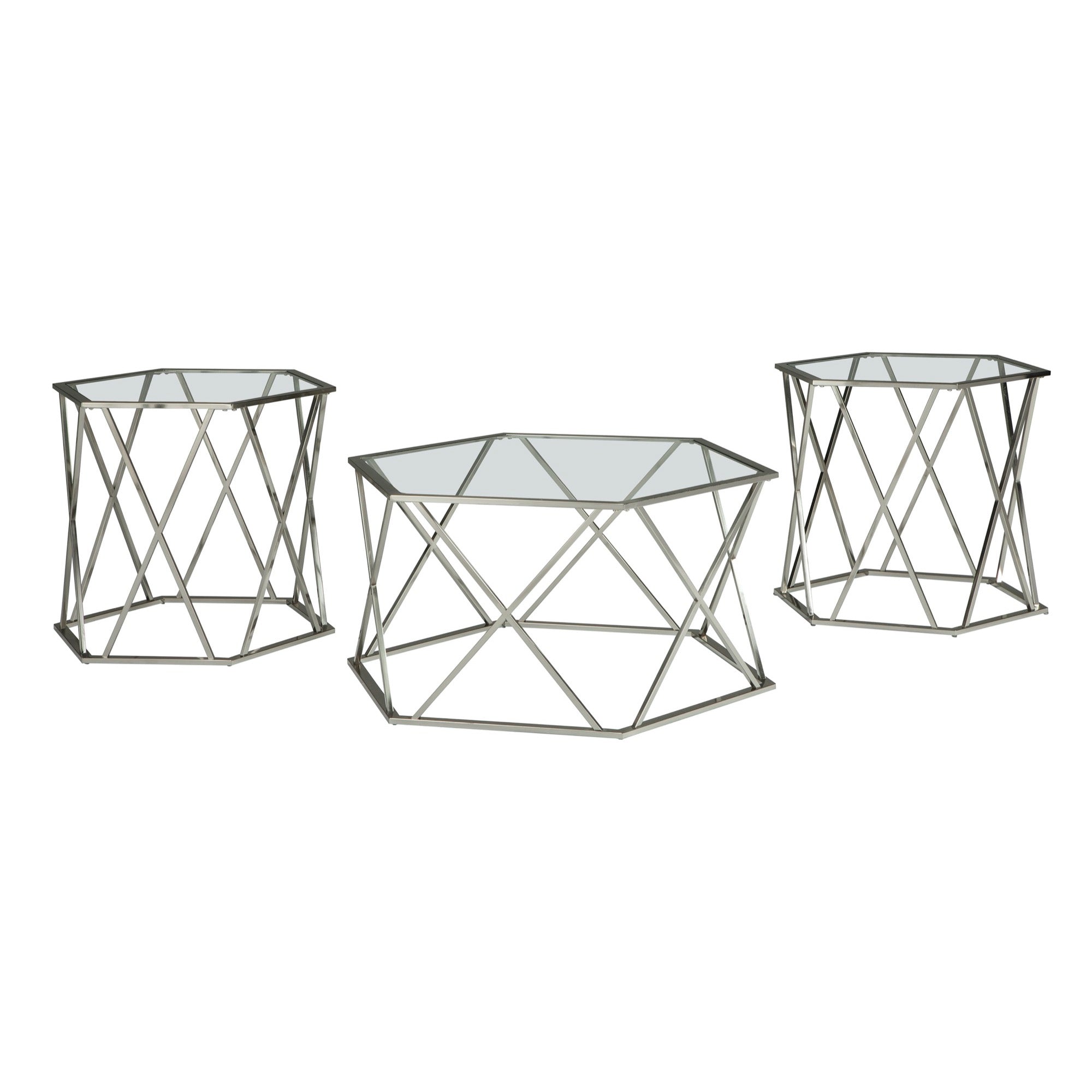 Madanere 3PC Occasional Table Set