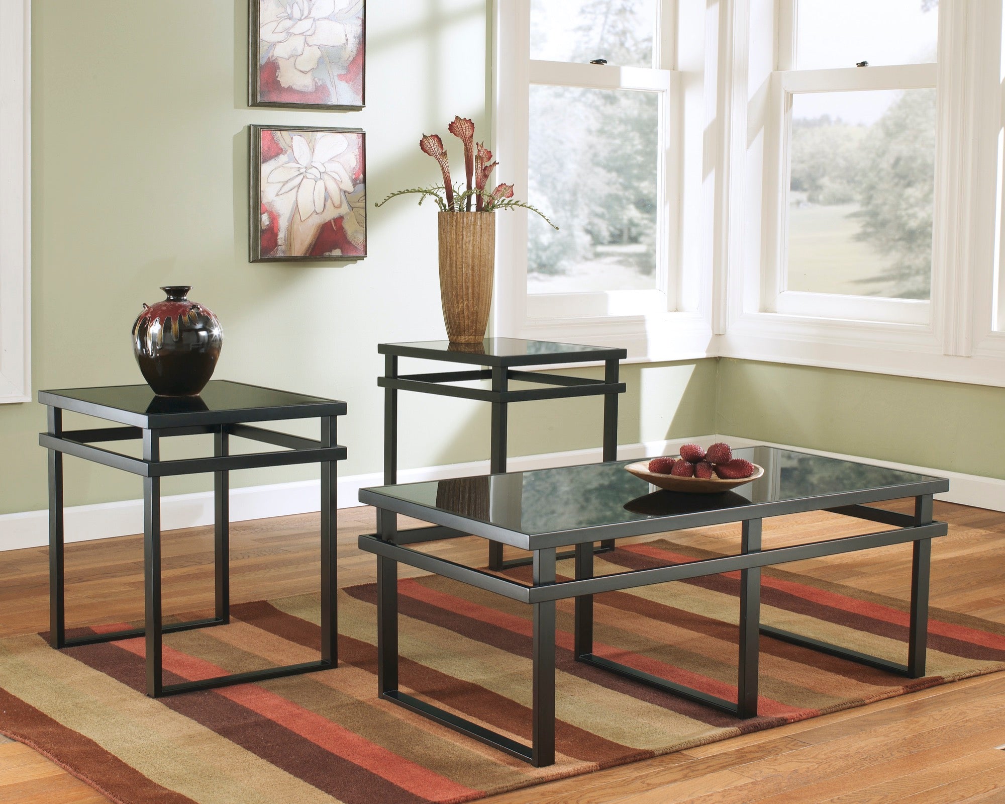 Laney 3pc Occasional Table Set - Adams Furniture