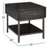 Fulton Rectangular End Table - Adams Furniture