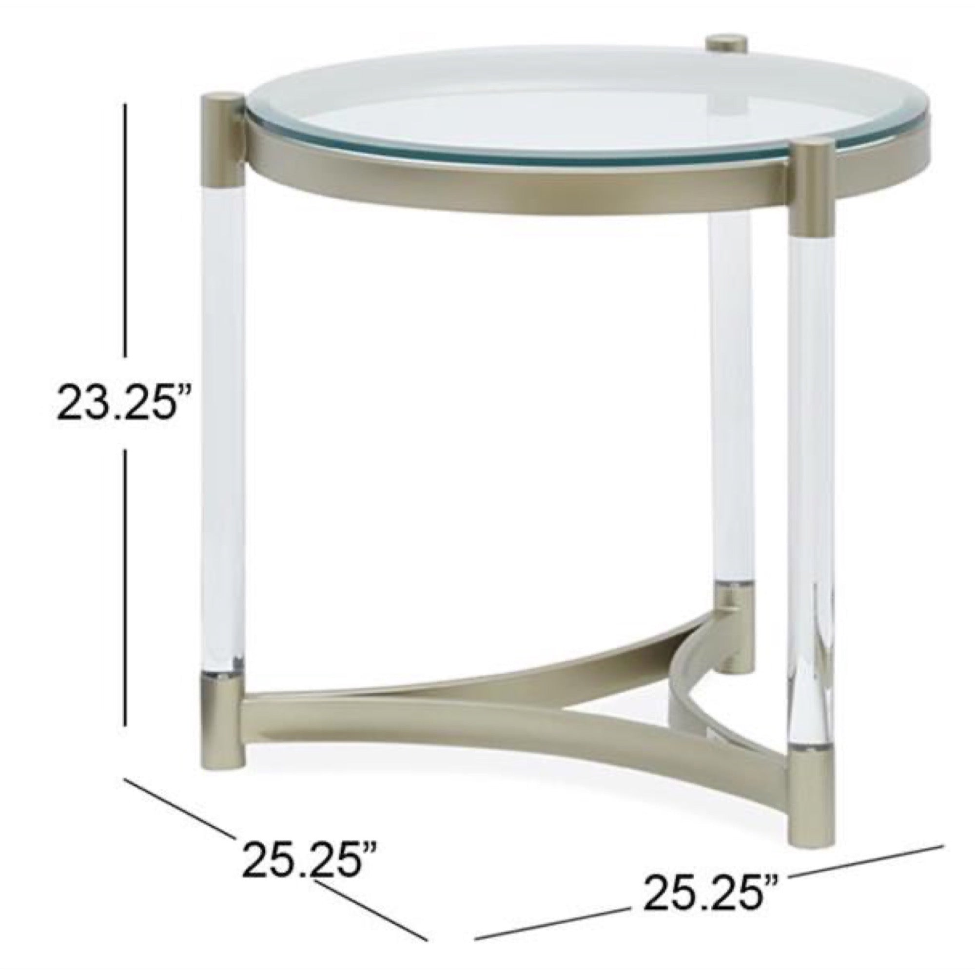 Silas Round End Table - Adams Furniture