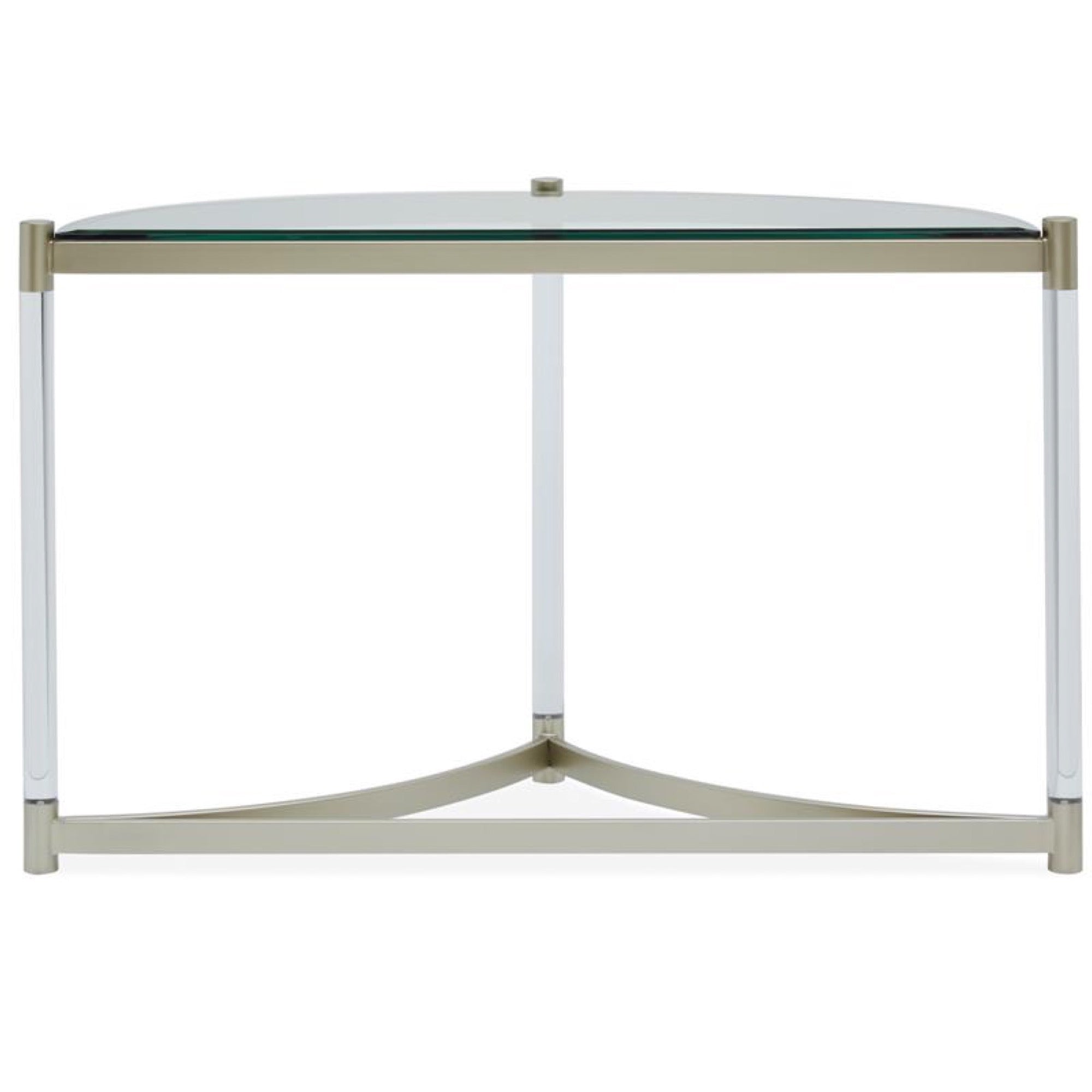 Silas Demilune Sofa Table - Adams Furniture