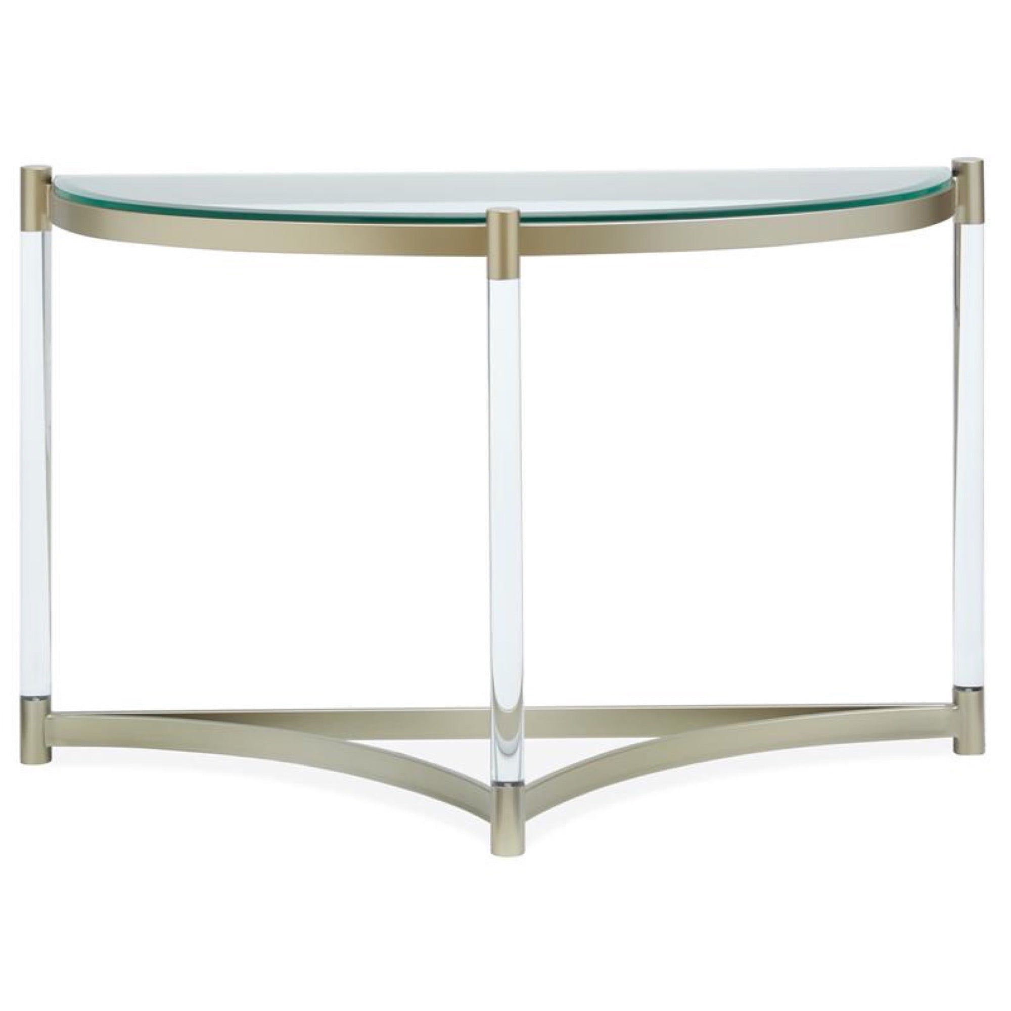 Silas Demilune Sofa Table - Adams Furniture