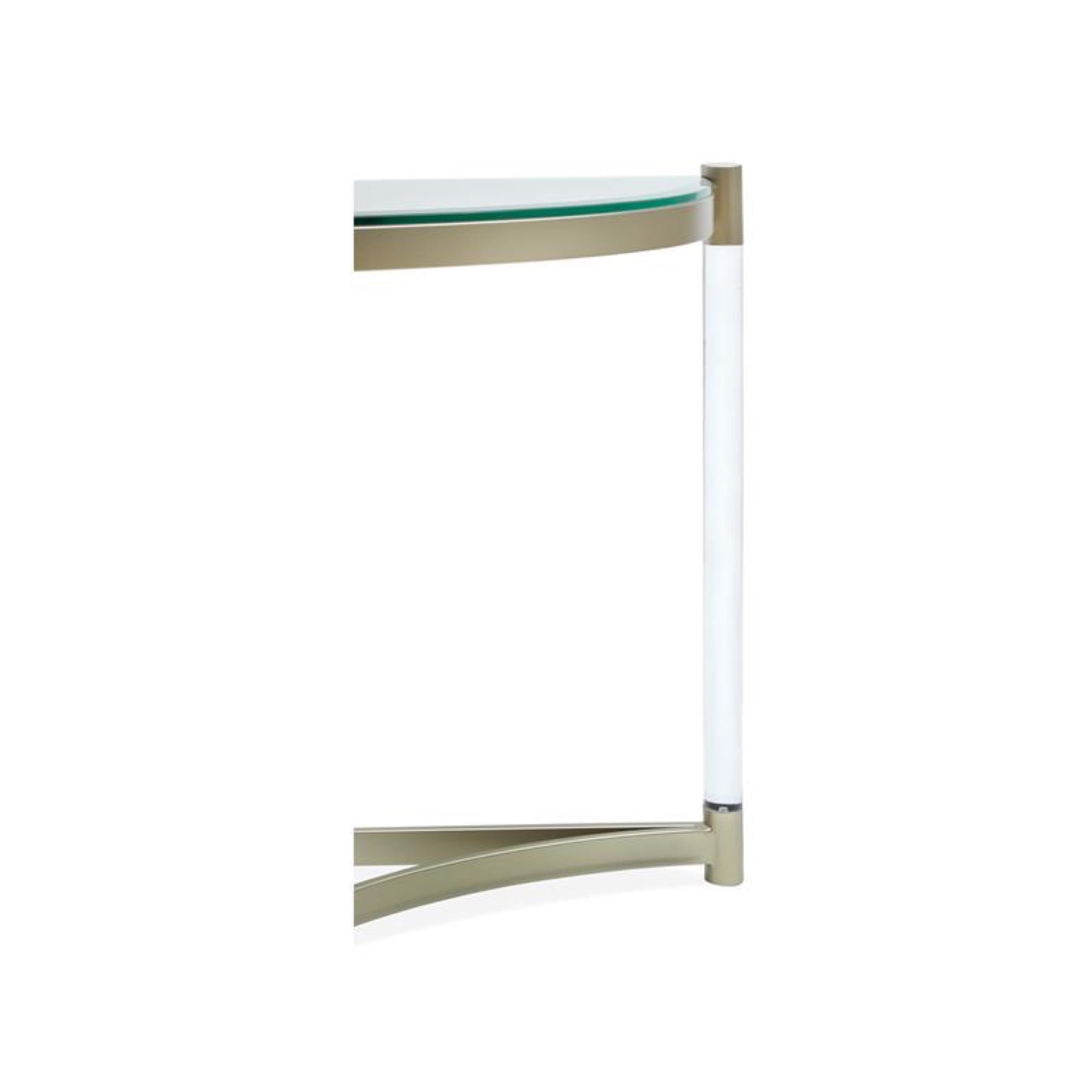 Silas Demilune Sofa Table - Adams Furniture