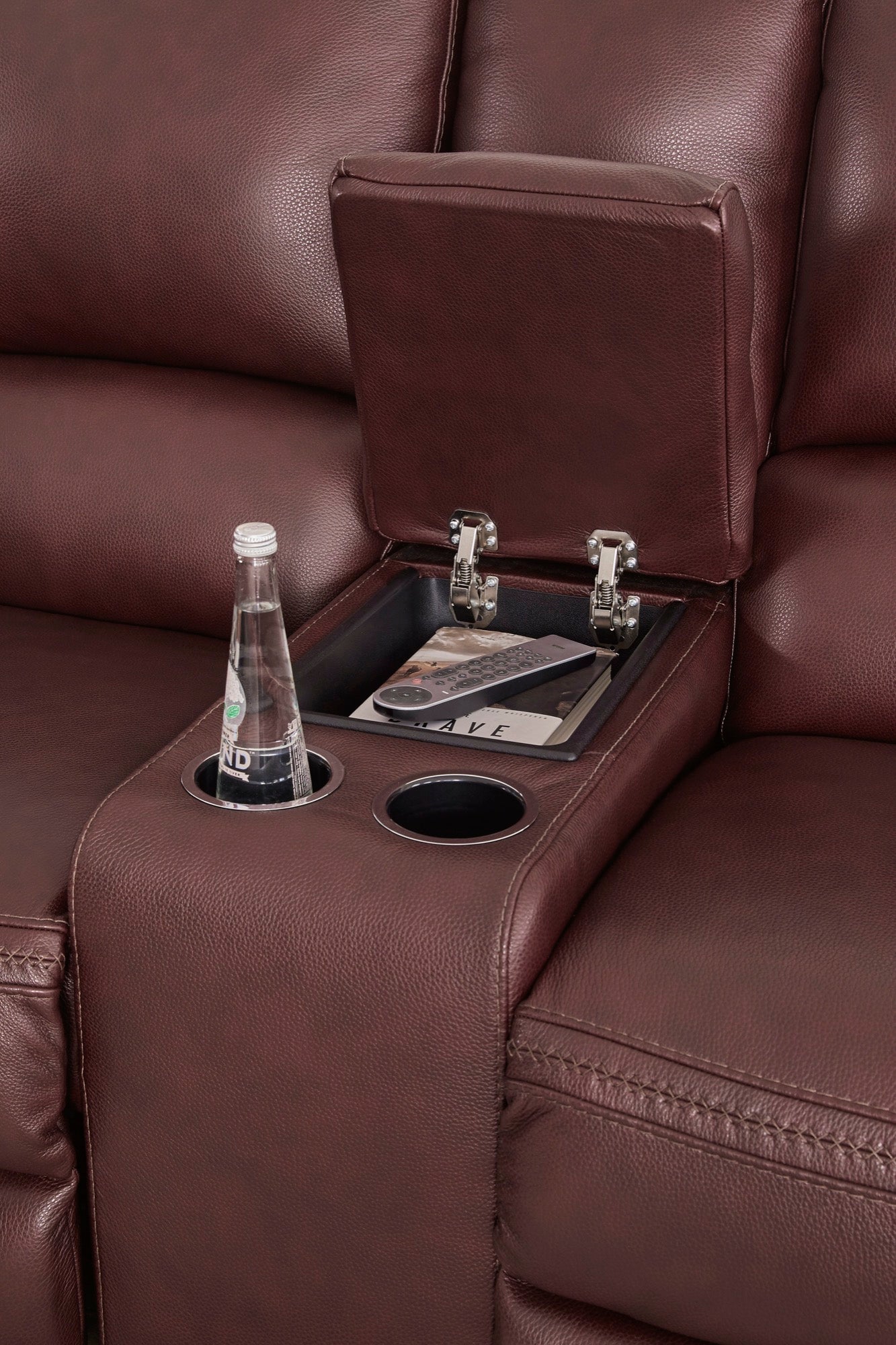 Alessandro Power Reclining Console Loveseat