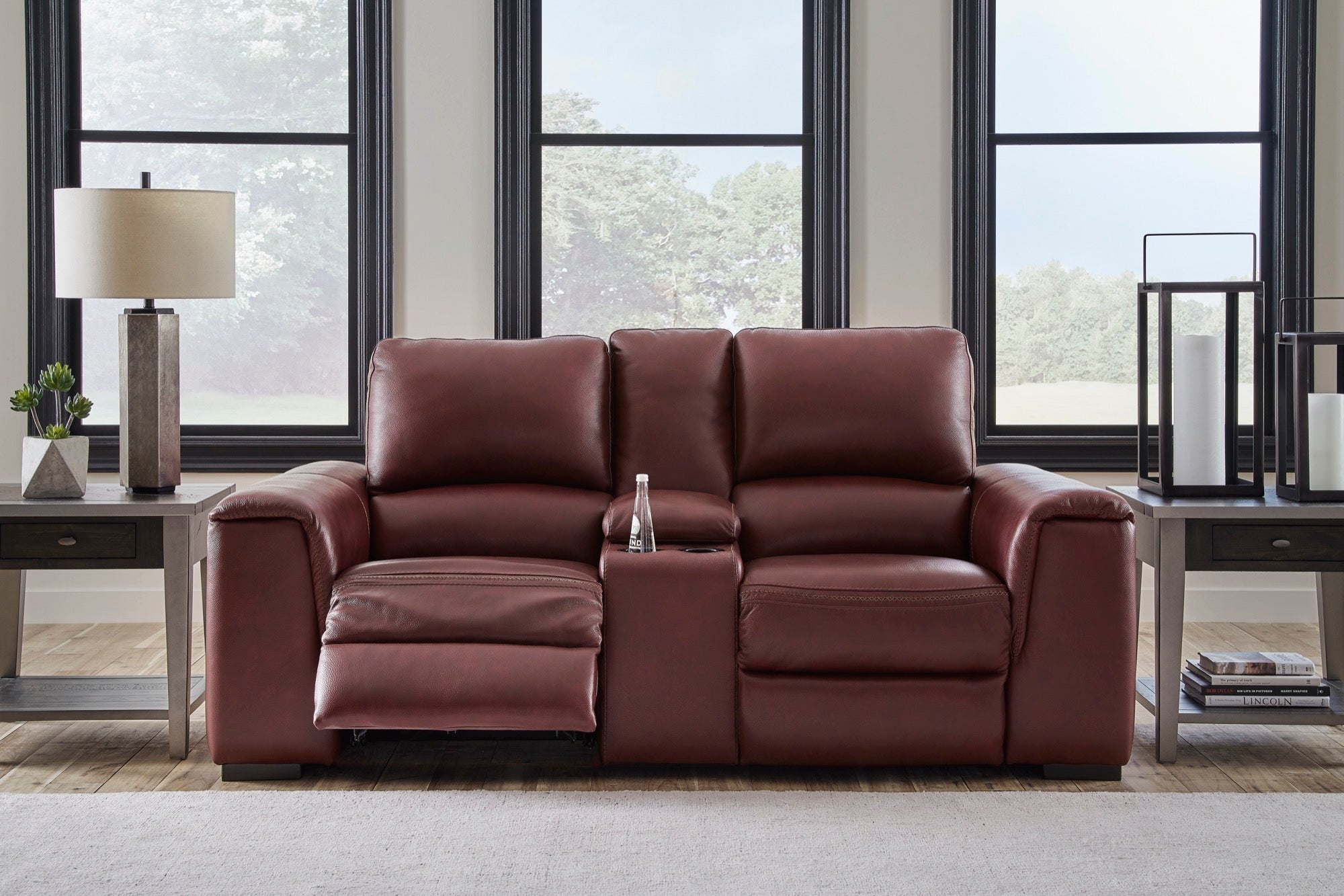 Alessandro Power Reclining Console Loveseat
