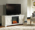 Bellaby Fireplace TV Stand, TV Stand, Ashley Furniture - Adams Furniture