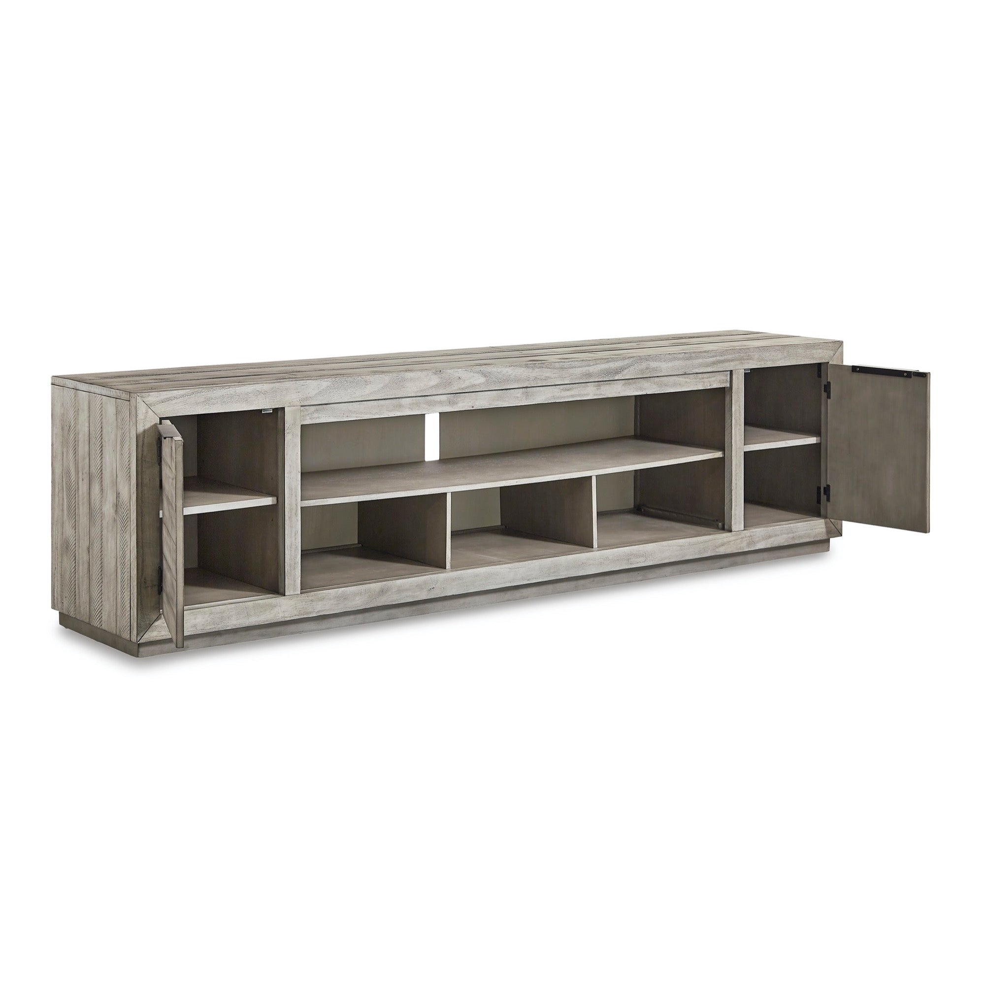 Naydell 92" TV Stand - Adams Furniture