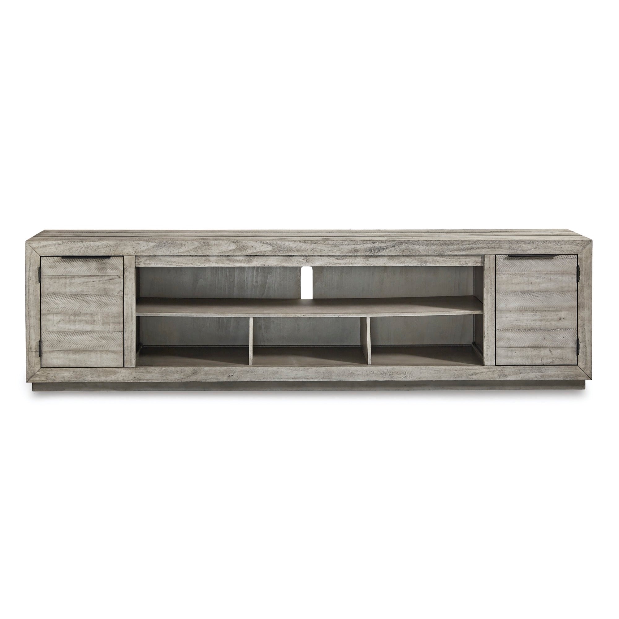 Naydell 92" TV Stand - Adams Furniture