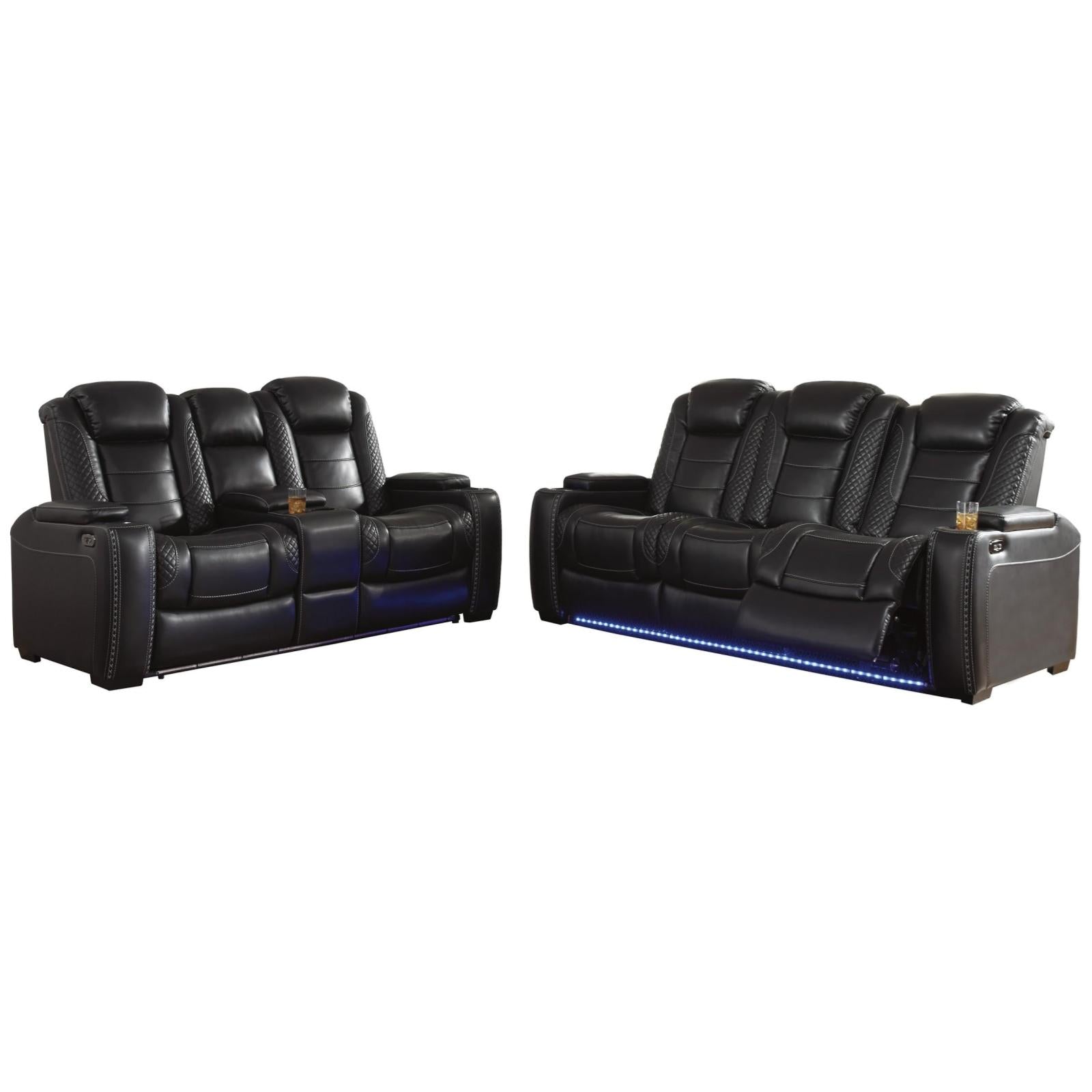 Party Time Power Reclining Living Room Set, Living Room Set, Ashley Furniture - Adams Furniture