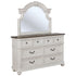 West Chester Dresser & Mirror, Dresser & Mirror, Avalon Furniture - Adams Furniture