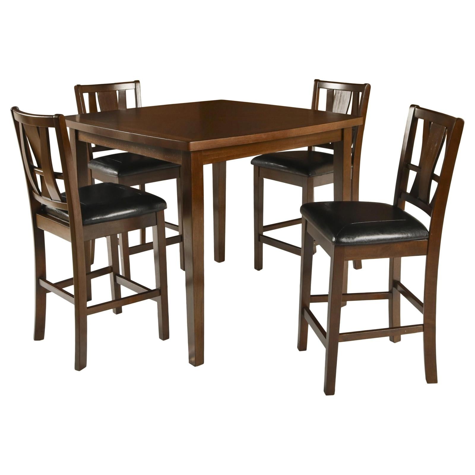 Dixon 5 Piece Counter Height Dining Set, Dining Set, New Classic Furniture - Adams Furniture