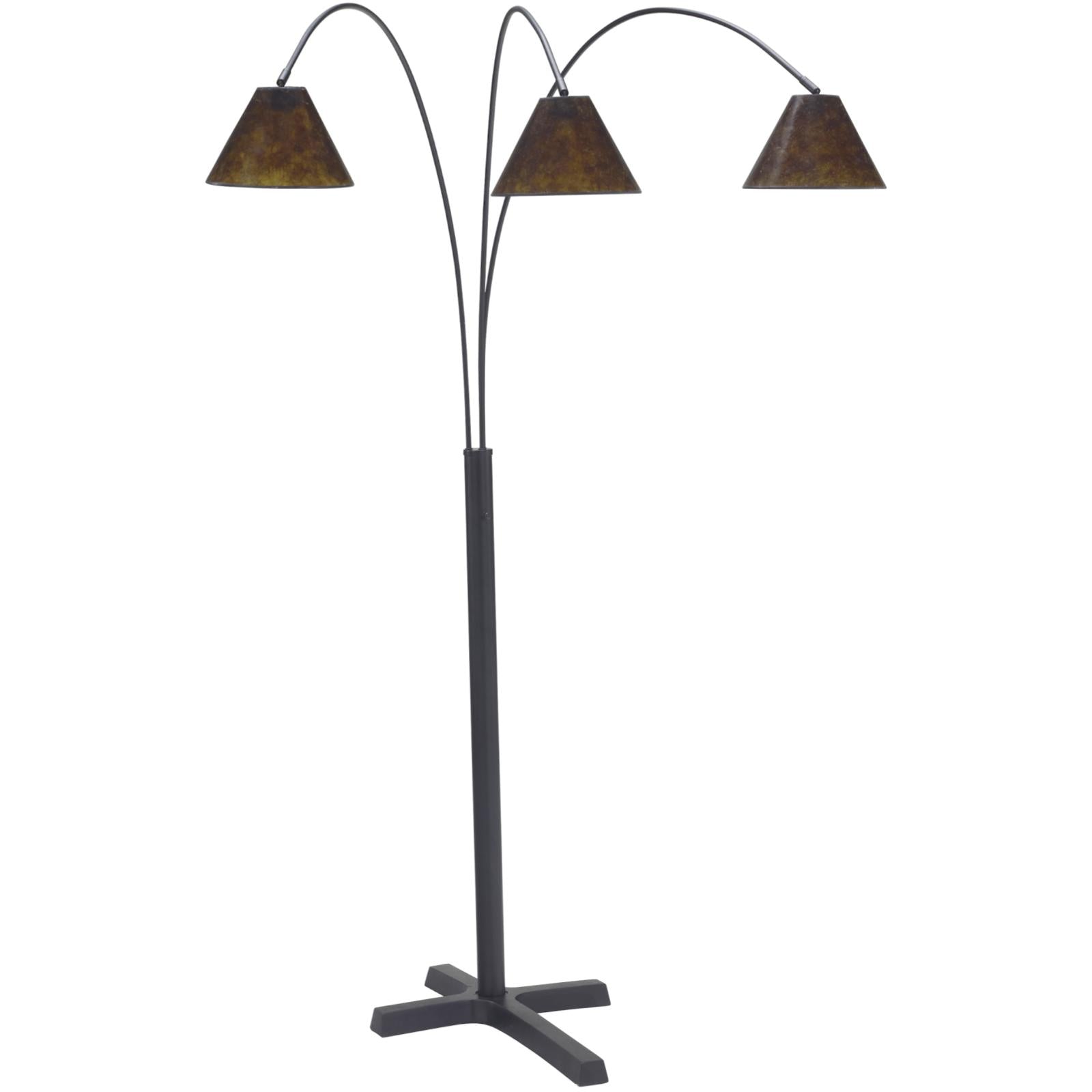 Sharde Metal Arc Lamp, Lamp, Ashley Furniture - Adams Furniture