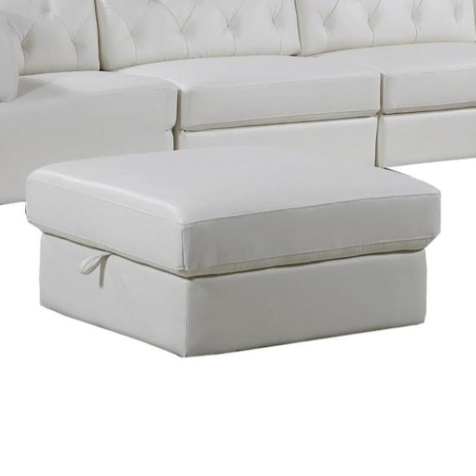 5 PC. Modular Sectional - White, Sectional, Grand Gold - Adams Furniture