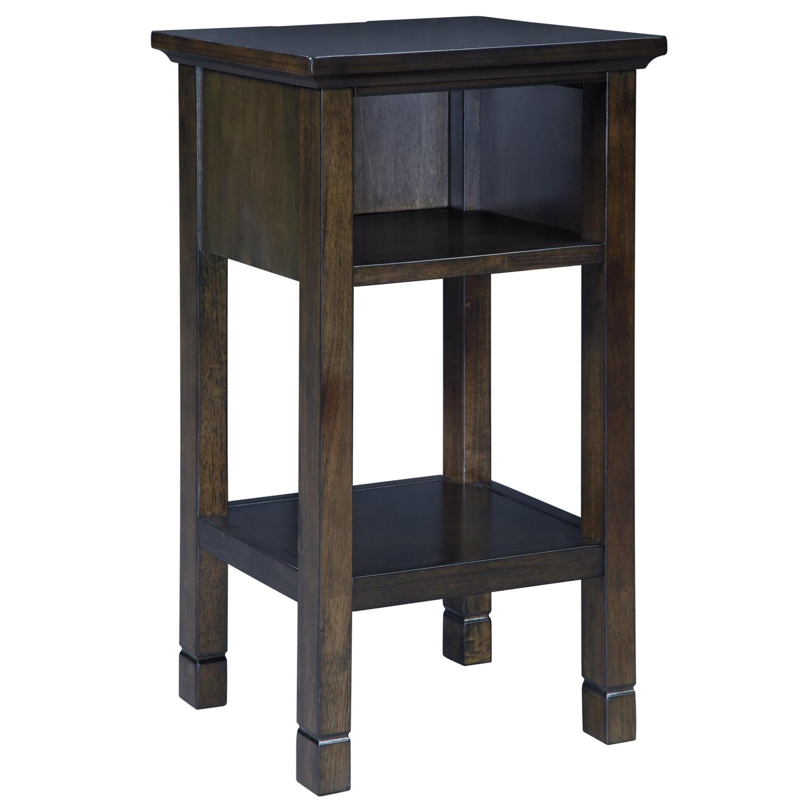 Marnville Dark Brown Accent Table, Accent Table, Ashley Furniture - Adams Furniture