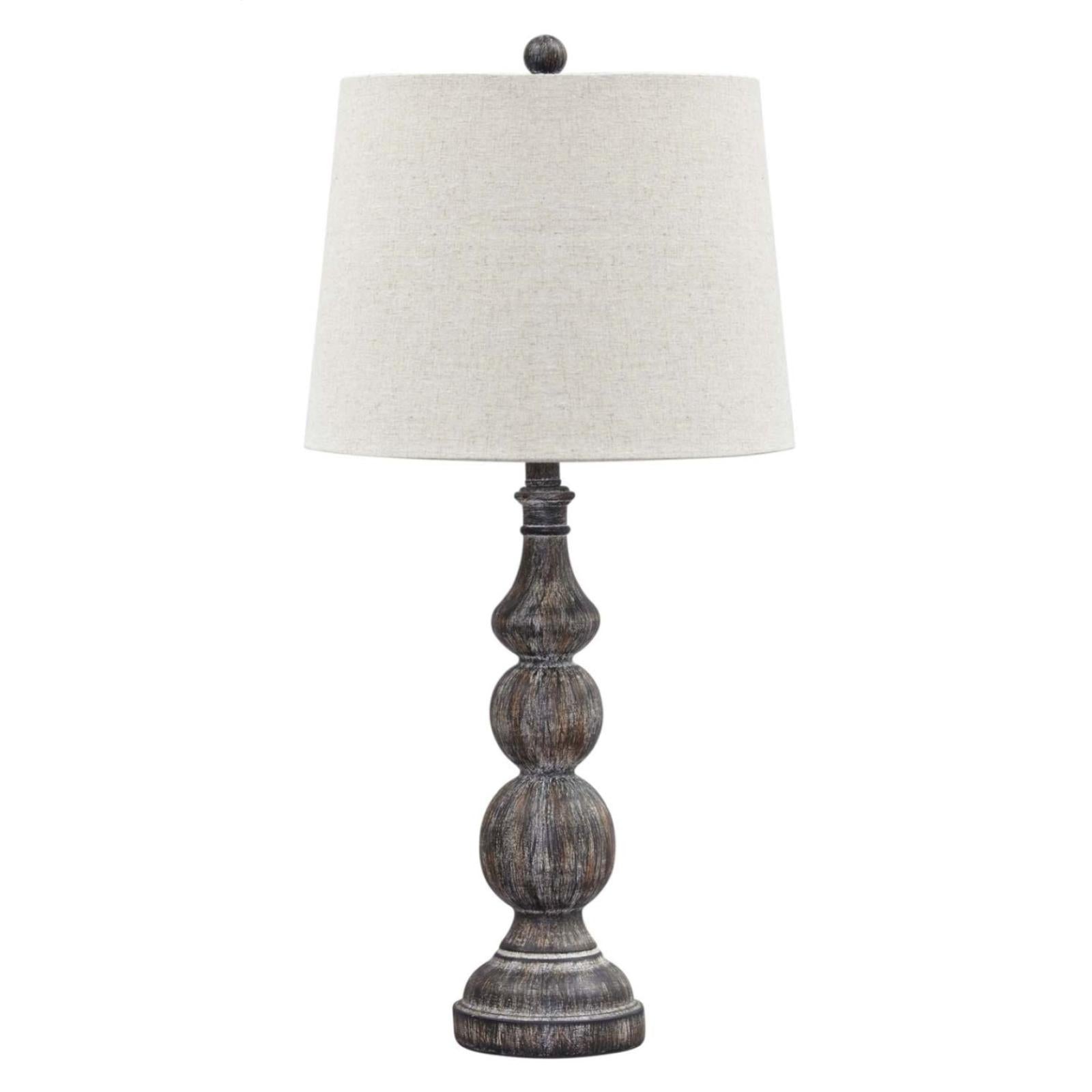 Mair Antique Black Table Lamp | Set of 2, Lamp, Ashley Furniture - Adams Furniture