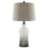 Nollie Grey Glass Table Lamp | Set of 2, Lamp, Ashley Furniture - Adams Furniture
