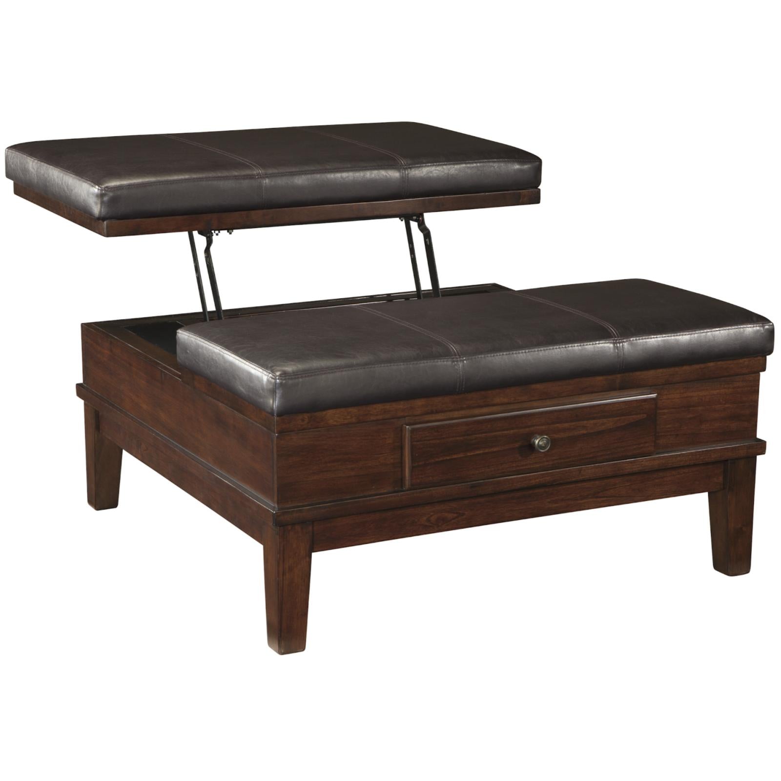 Gately Lift-Up Ottoman Cocktail Table, Occasional Tables, Ashley Furniture - Adams Furniture